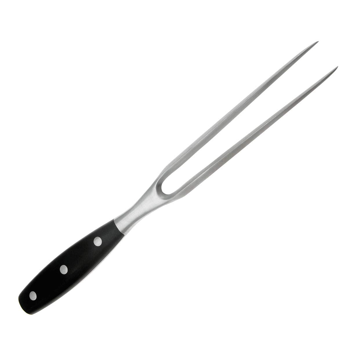 Kakamono tenedor de corte de 12 pulgadas, acero inoxidable, duradero.
