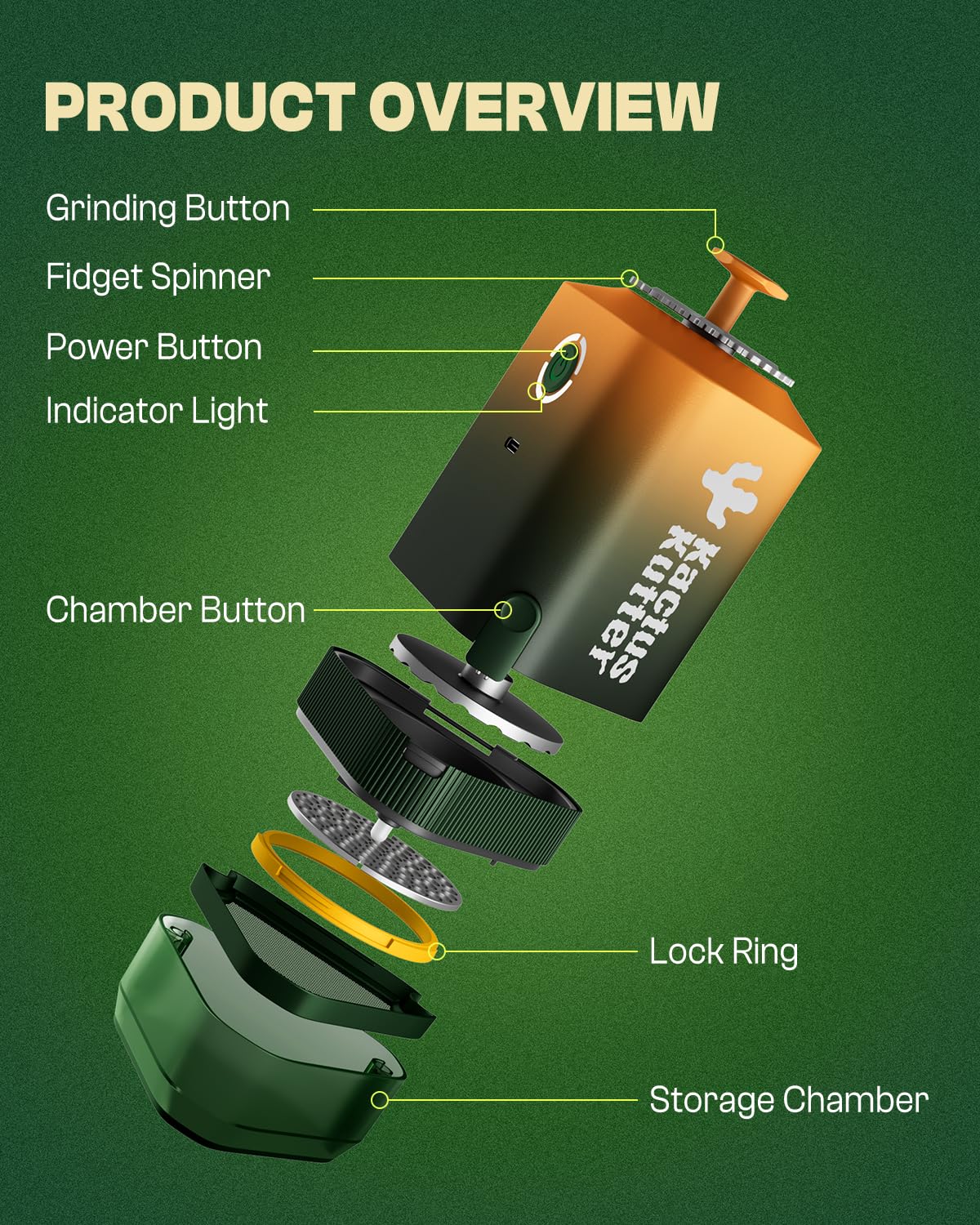 Diseño ergonómico y compacto del K5 para uso diario.
