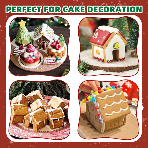 Decoraciones de galletas de jengibre para fiestas con KALAIEN.
