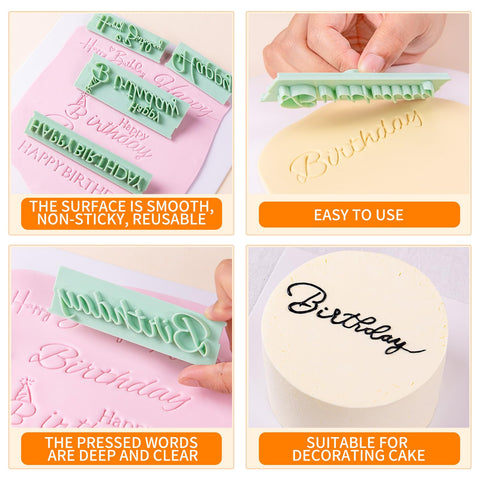 Decoración Kalaien fondant, añade textura elegante a tartas