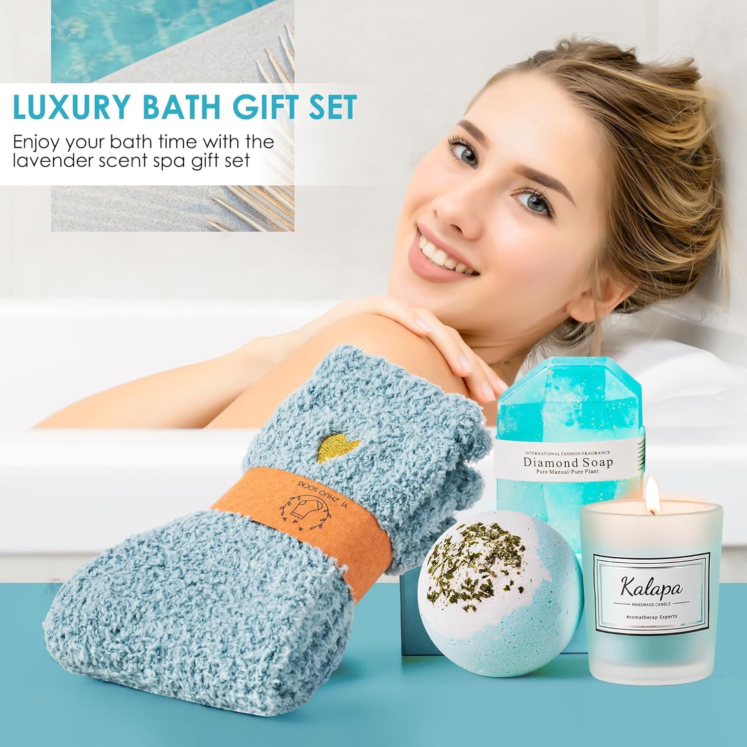 Kalapa Ocean: sales de baño que evocan spa en casa para un momento de cuidado