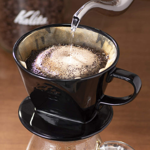 Kalita acabado negro cerámico para uso diario