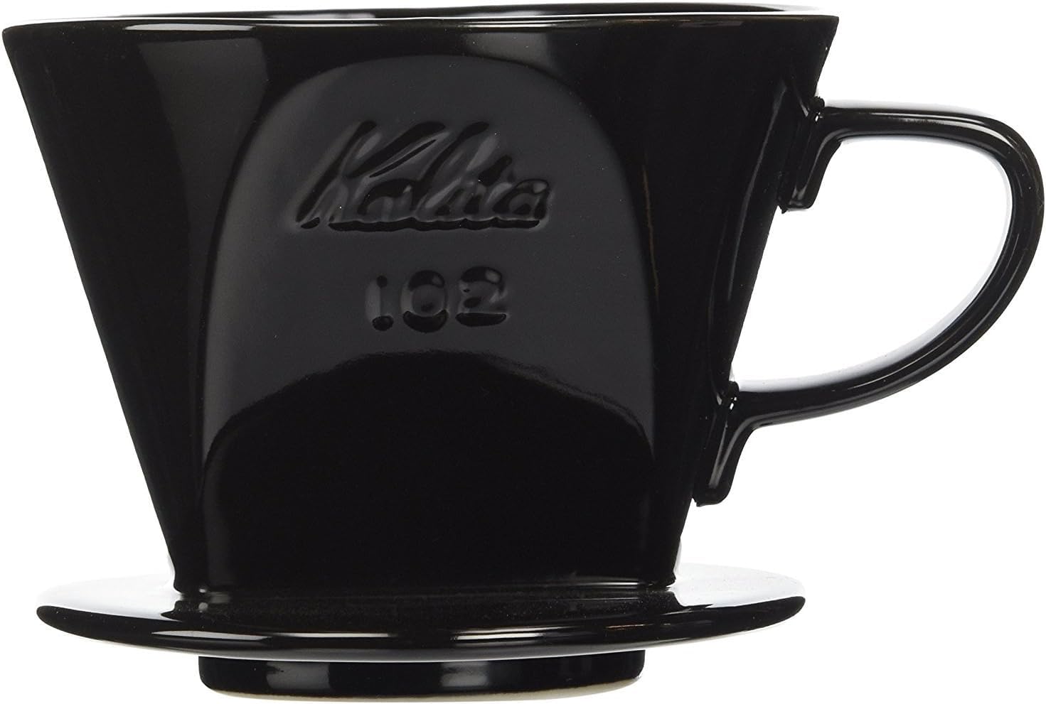 Kalita filtro cerámico para café negro, vertido estable para tazas 2-4