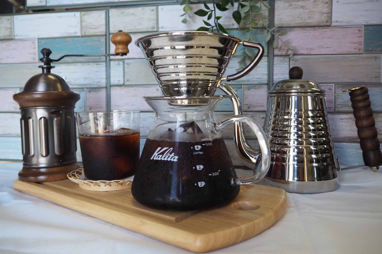 Kalita Kaila, diámetro exterior 125 mm, base estable.
