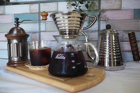 Kalita Kaila, diámetro exterior 125 mm, base estable.