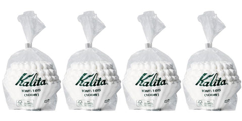 Kalita Wave 185 filtros blancos para extracción limpia y uniforme.