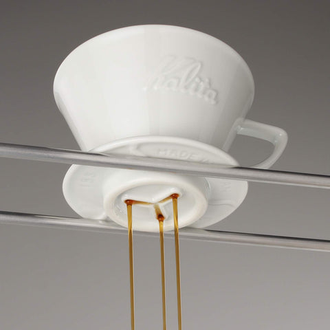 Kalita Wave 185 Lotto, cerámica japonesa, sabor limpio con filtro 185