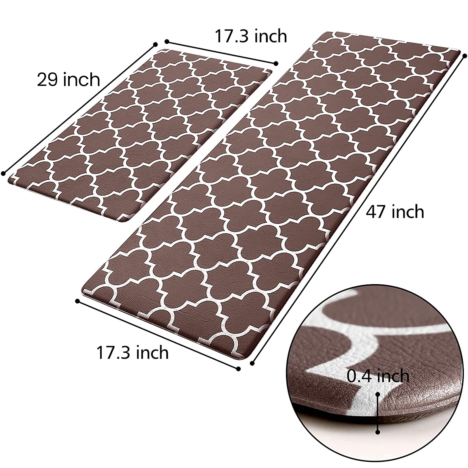 KMAT alfombrilla ergonómica gruesa para cocinar, mejora la postura al pie.