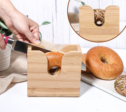 Kamehame guía de corte para roscas de pan, ayuda precisa.