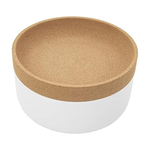 Kamenstein cuenco con dos compartimentos para separar frutas y verduras y prolongar su frescura.