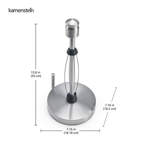 Kamenstein Perfect Tear diseño en acero inoxidable cepillado para cocina moderna