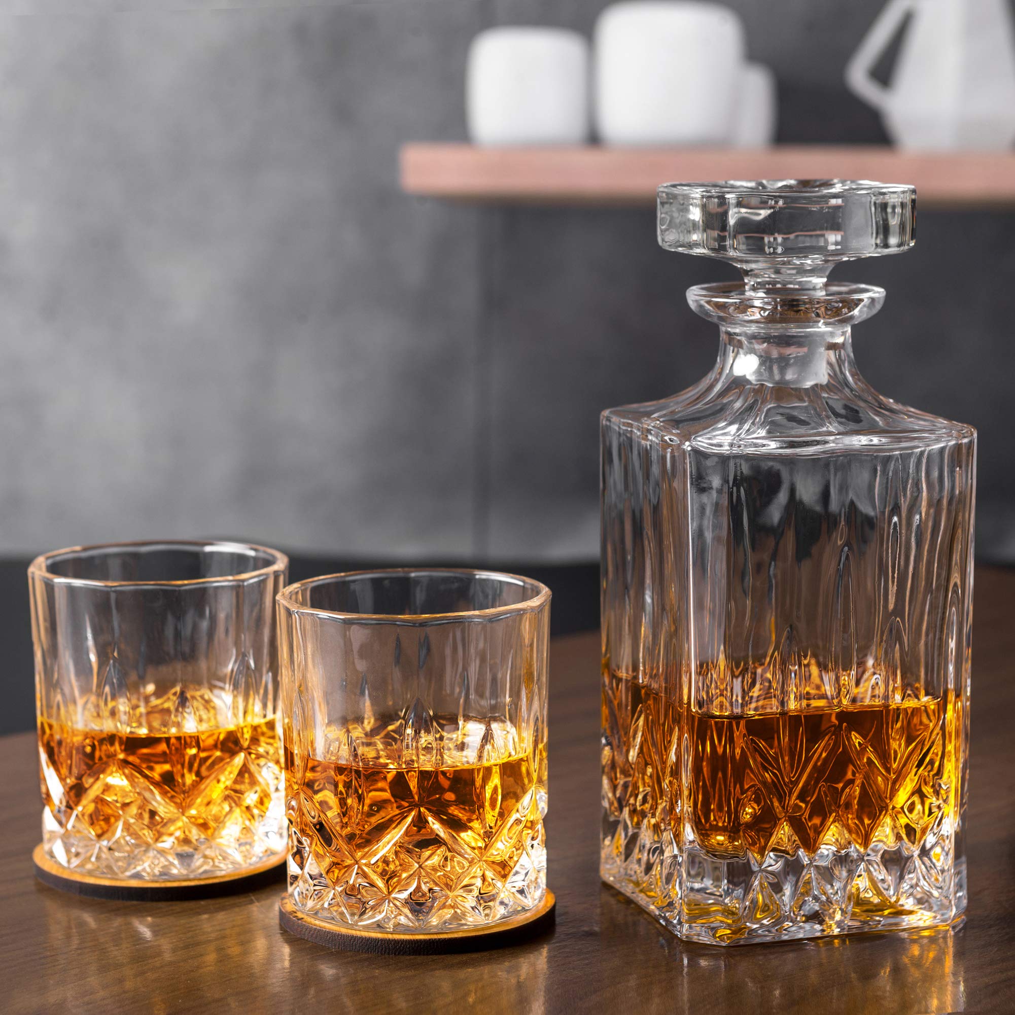 KANARS cristal sin plomo, brilla con claridad en cualquier bebida