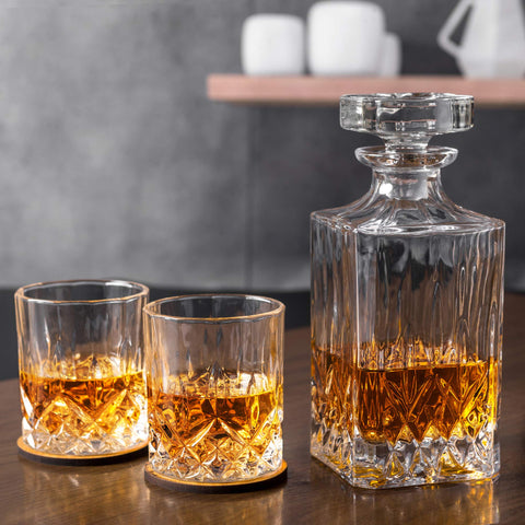 KANARS cristal sin plomo, brilla con claridad en cualquier bebida