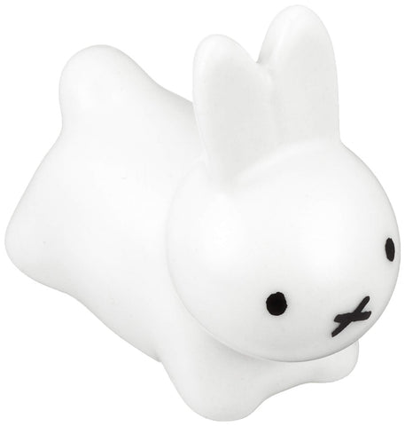 Kaneshotouki Miffy reposapalillos blanco en porcelana, soporte estable para palillos.