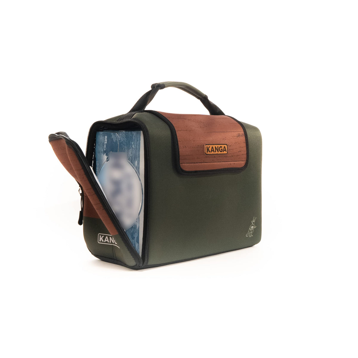 Kanga bolsa termica suave Woody mantiene bebidas frías en cualquier salida.