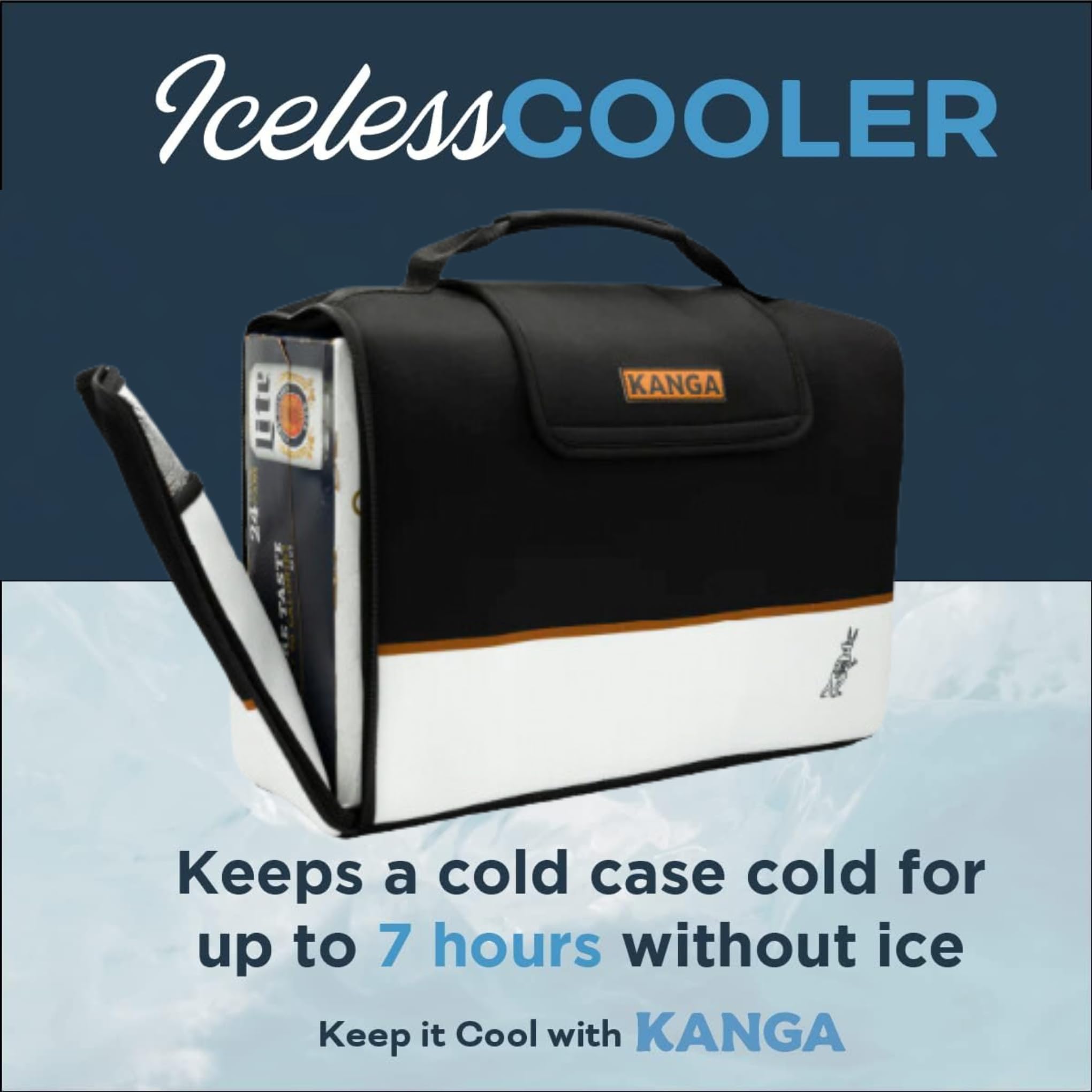 Kanga Kase Mate bolsa aislante sobre el caso frio para conveniencia