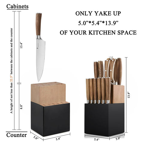 Kangdelun Natura: cuchillo santoku 7 pulgadas, versátil para tareas diarias