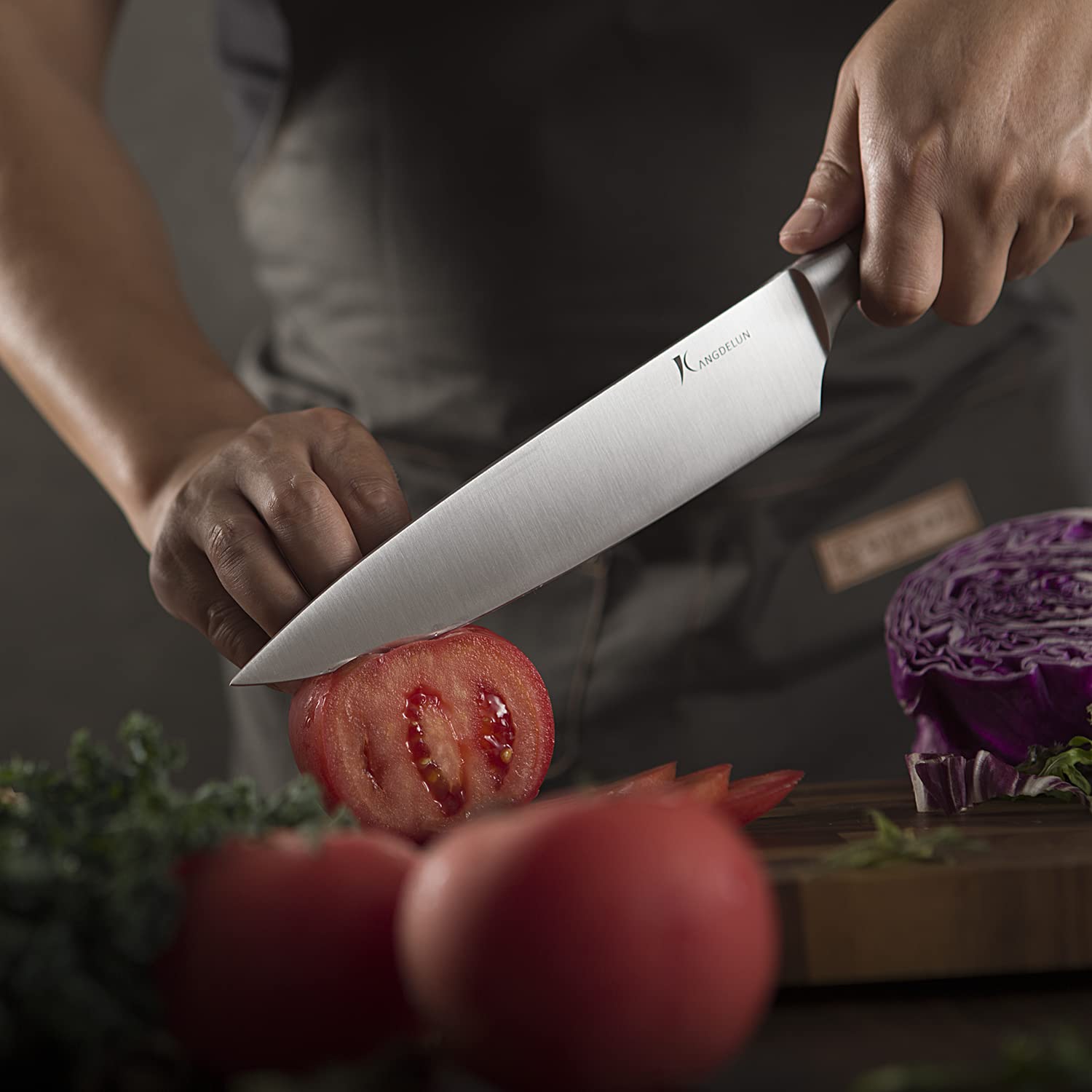 Kangdelun Natura: tijeras de cocina para cortar hierbas y abrir paquetes