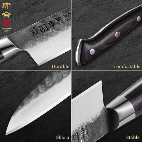 kanngou cuchillo gyuto 240mm caja regalo premium elegante