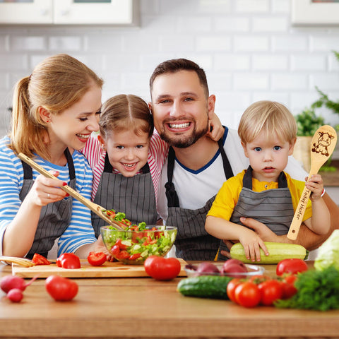 Accesorios de cocina Kannitty con motivo de vaca, ideal para regalo y uso diario