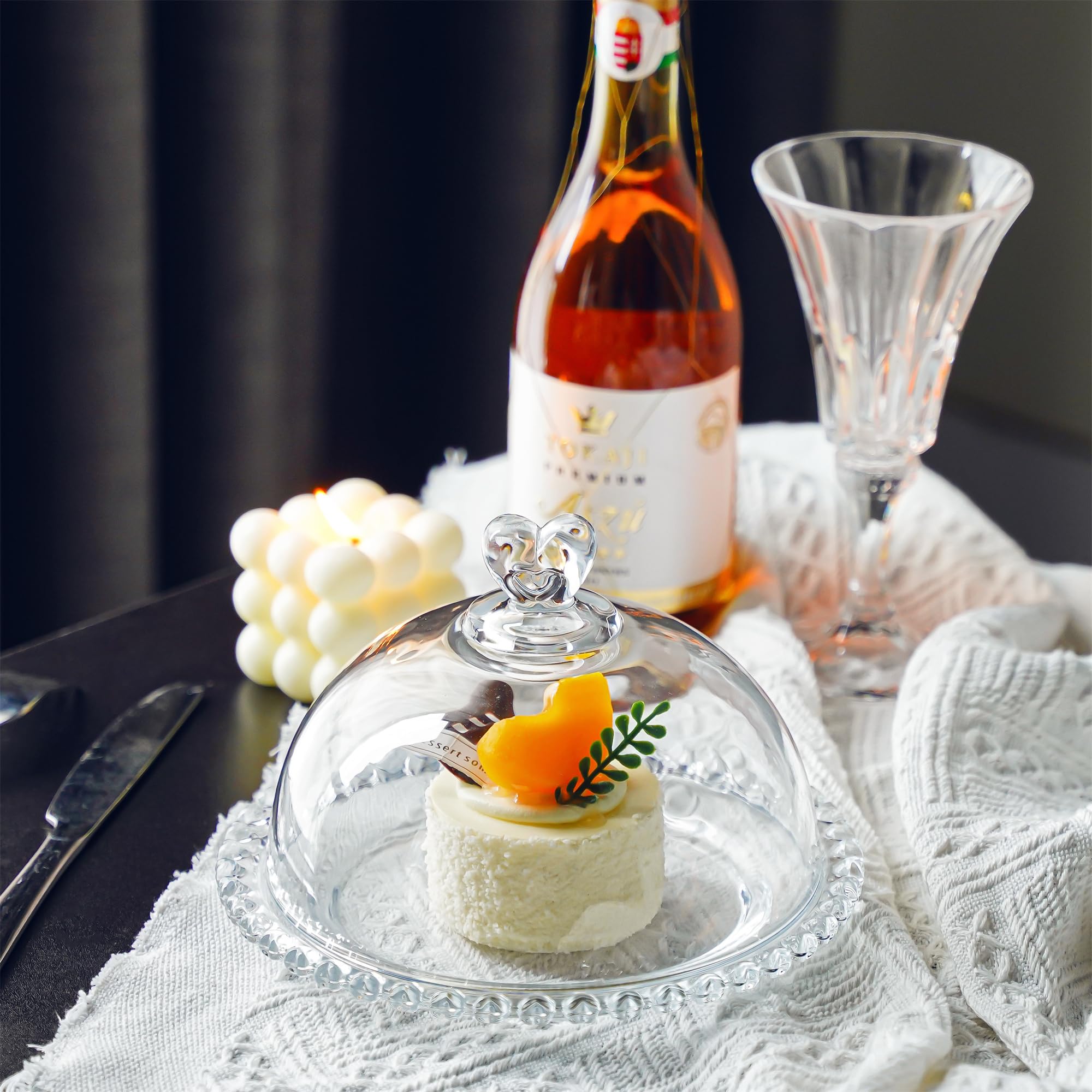 Kanpura perfecto para exhibir dulces y mini postres en eventos.