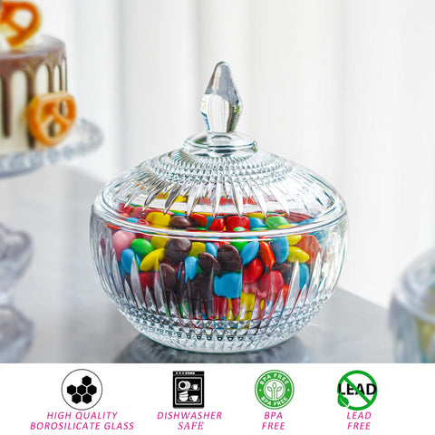 Kanpura uso en buffet de bodas para dulces y detalles decorativos.