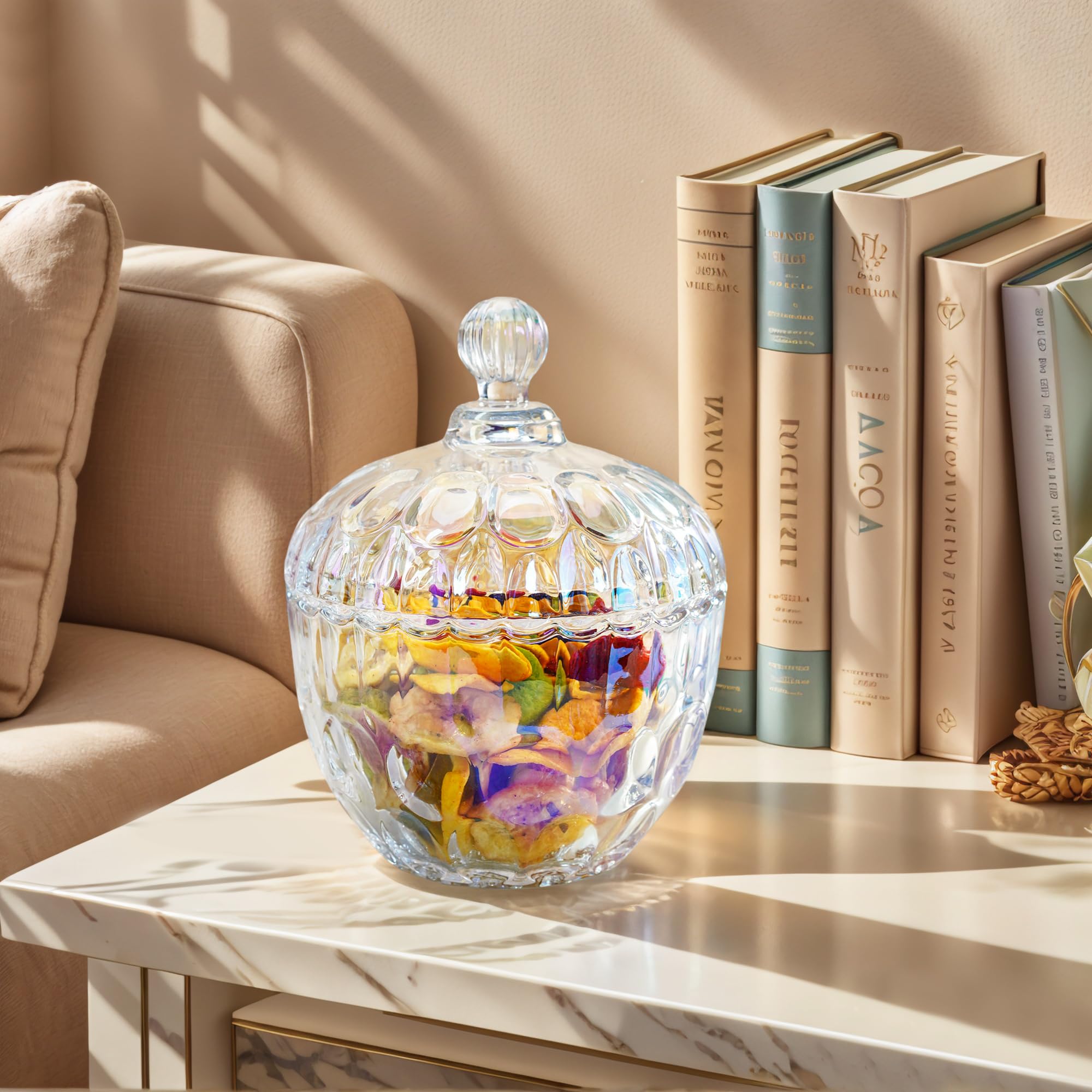 Kanpura regalo cristal dulces hogar, ideal para cualquier ocasión.