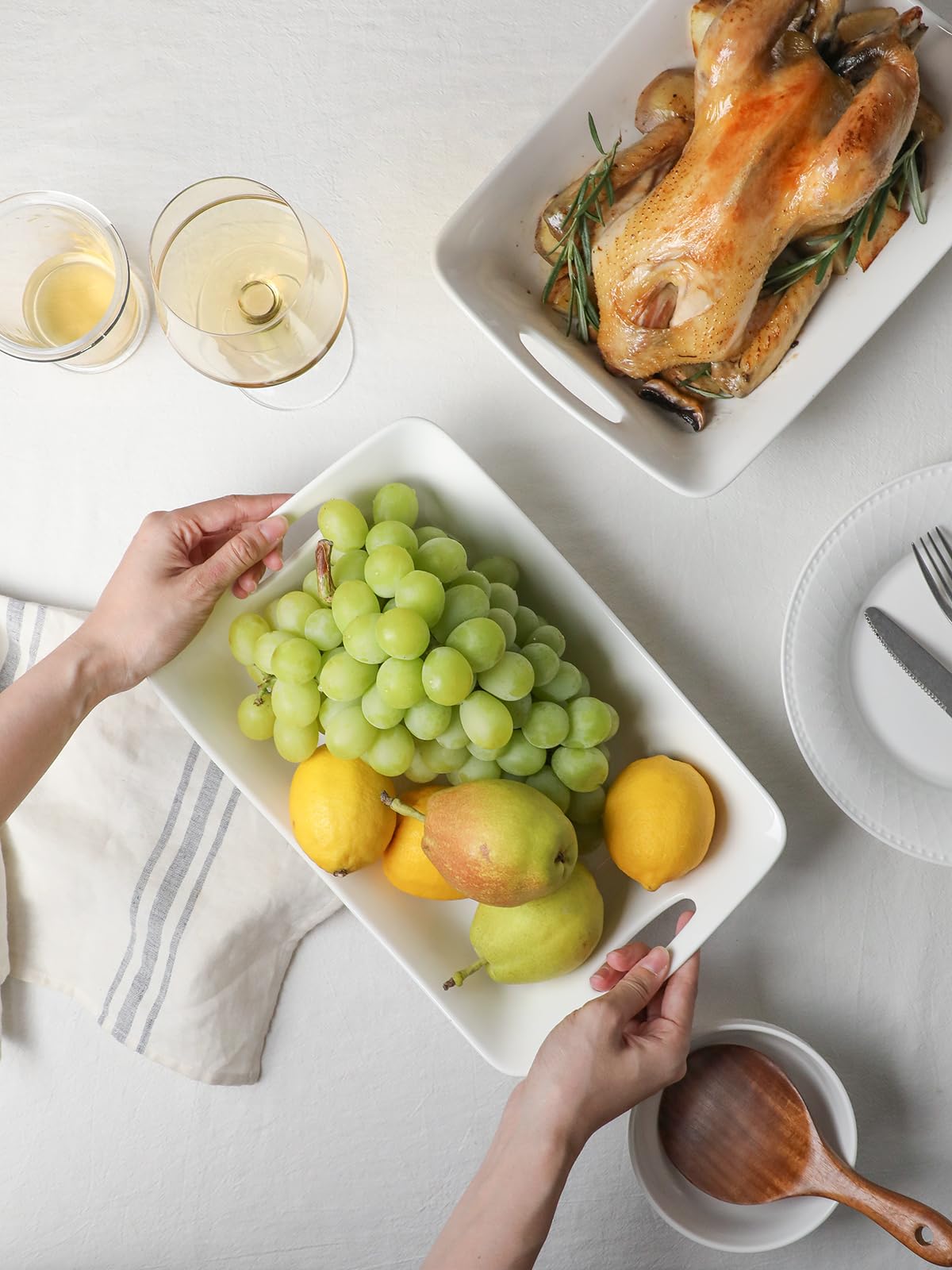 Kanwone apilables para ahorro de espacio en la cocina.