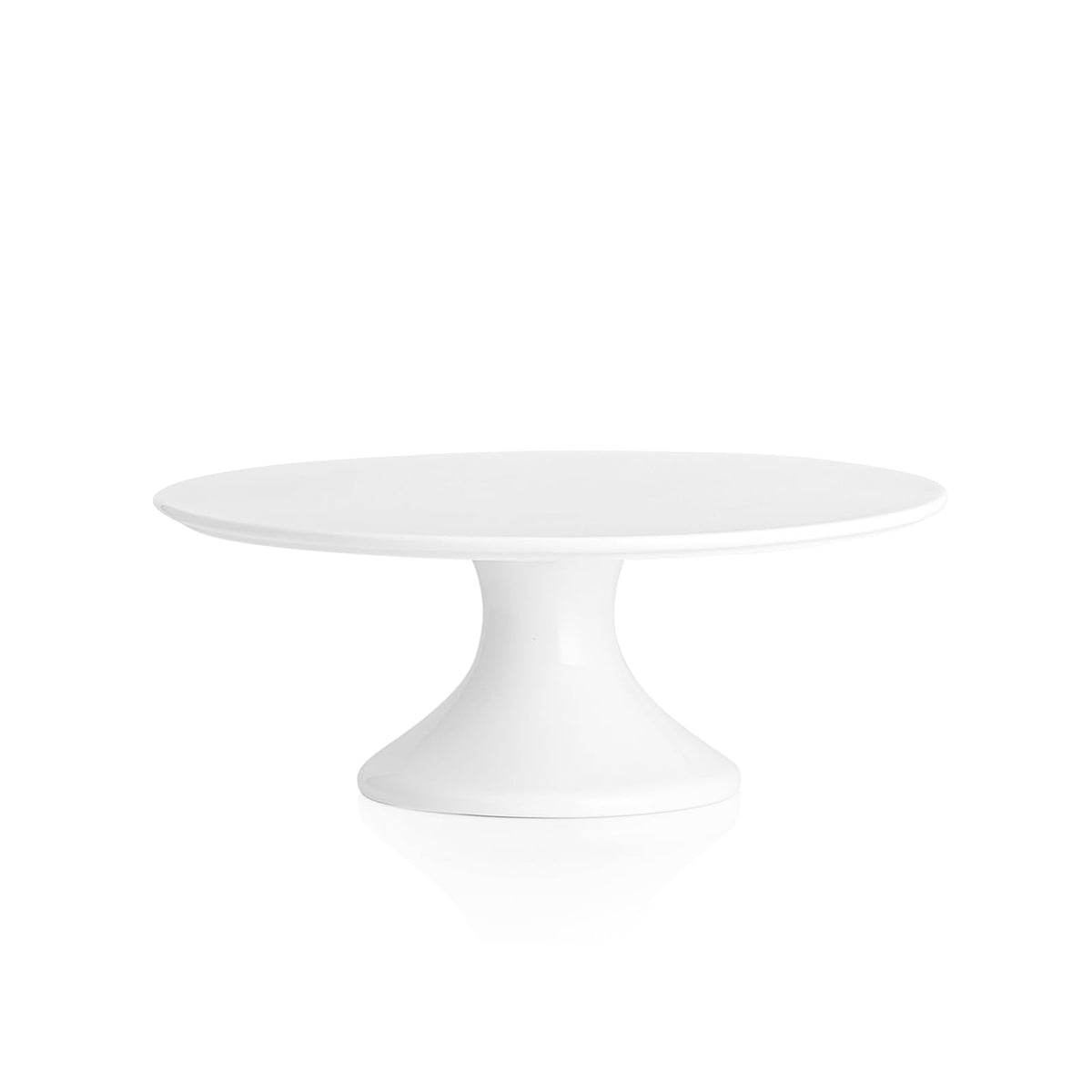 Kanwone bandeja torta porcelana 10 pulgadas, ideal para exhibir pasteles.