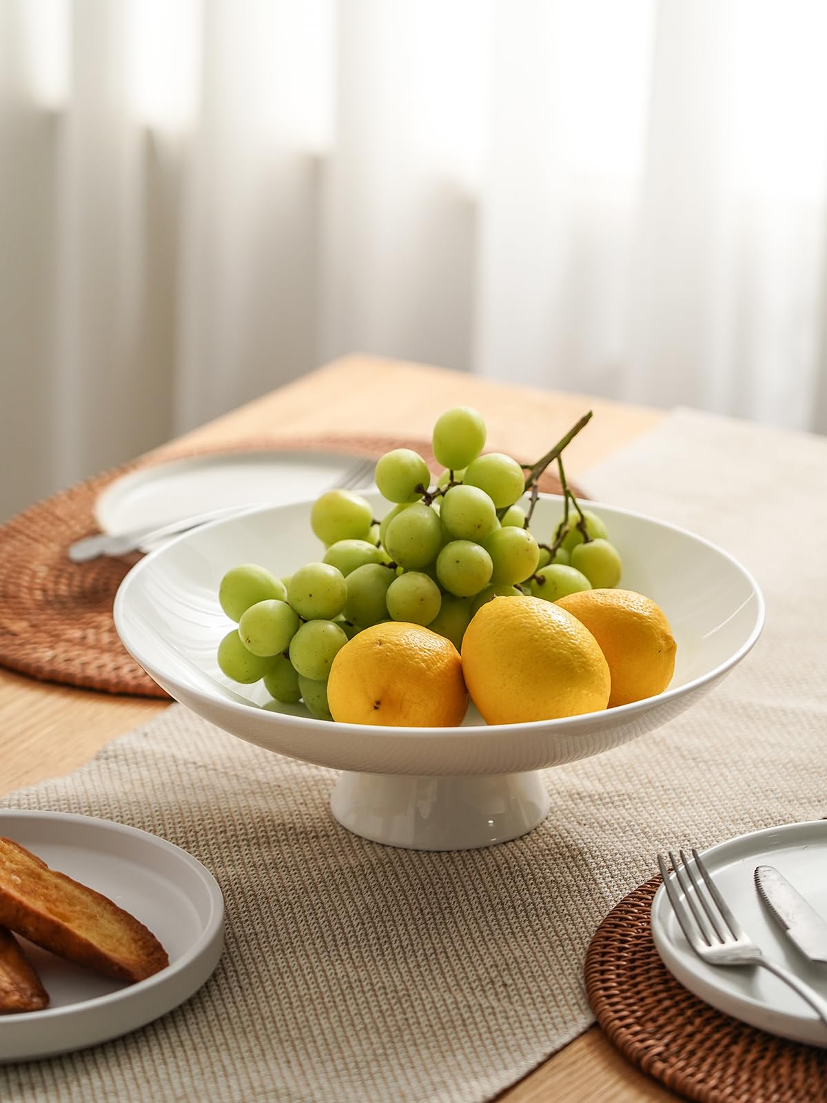 Kanwone cuenco frutas para entrada, organiza llaves y objetos pequeños con estilo