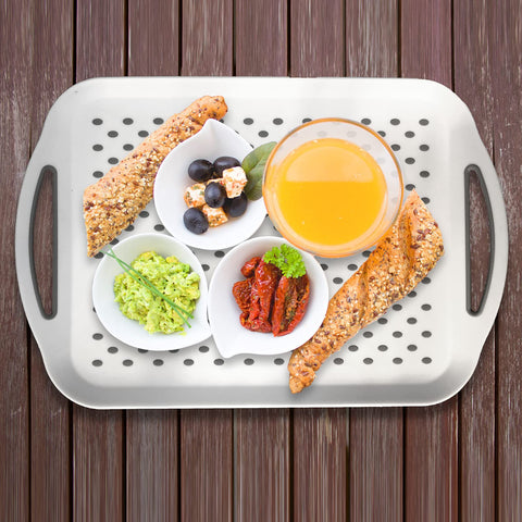 KAQAHIDO bandeja apta para lavavajillas, fácil de limpiar