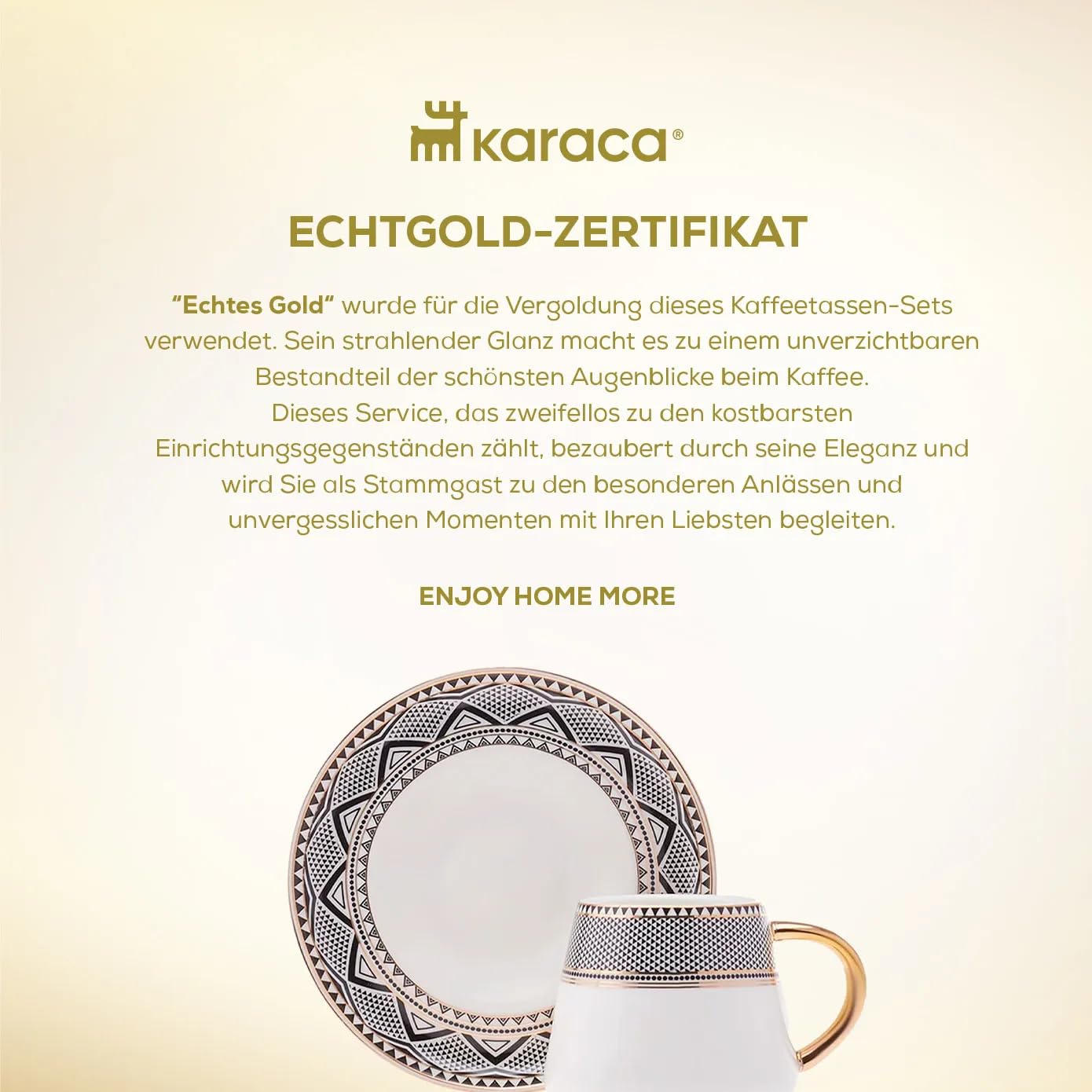 Porcelana duradera KARACA Globe para uso diario y visitas.
