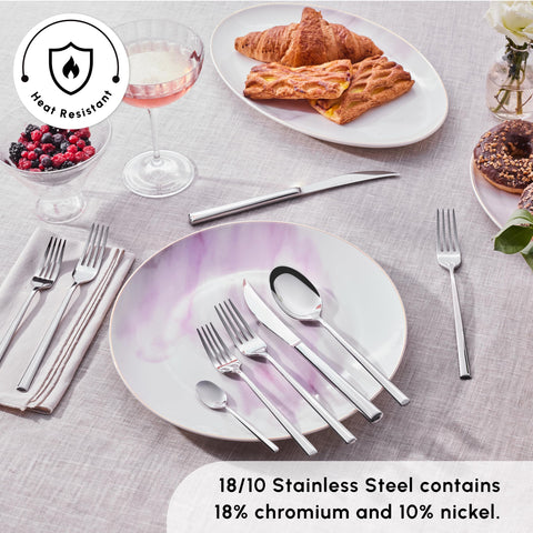 KARACA Tivoli tenedores de postre 18 cm diseño elegante
