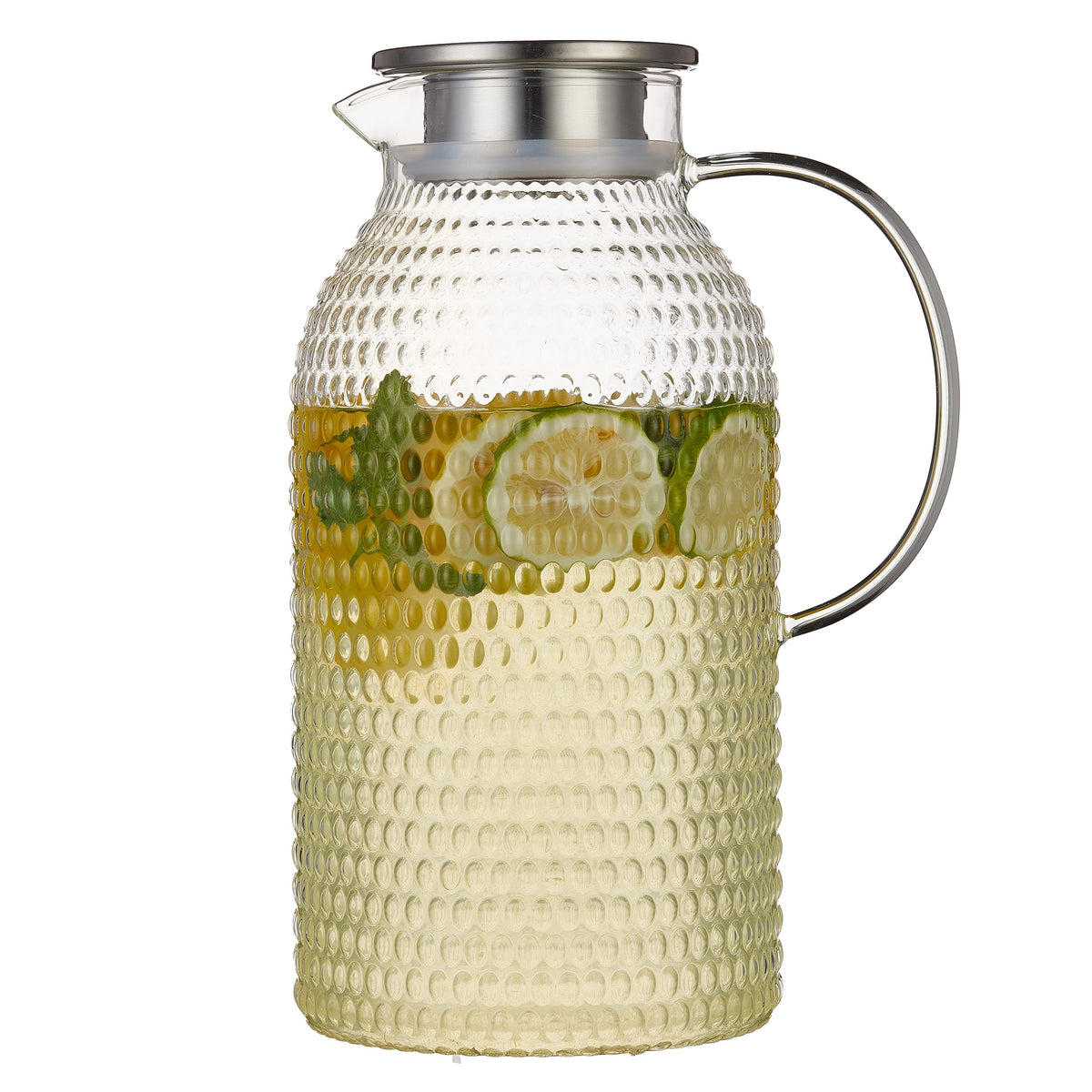 Karafu jarro cristal 3l con tapa, ideal para servir bebidas con estilo