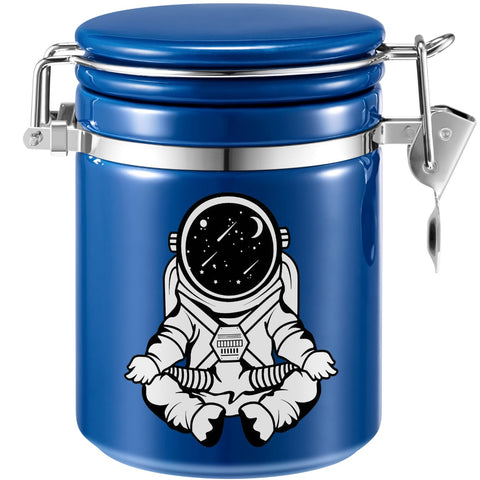KARCOOL tarro cerámico con cierre hermético para preservar aromas.