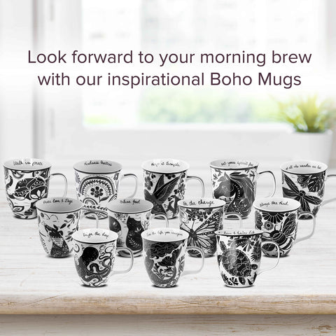 Taza Karma Regalos para té y café, diseño artesanal para la cocina.