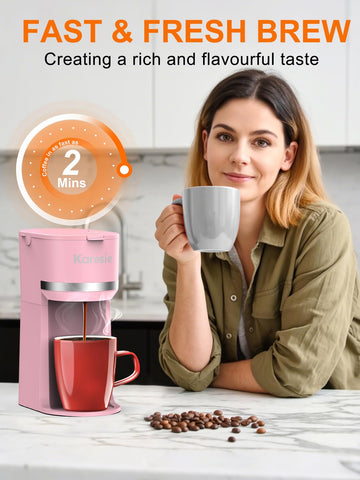 Karosie cafetera tanque de agua con ventana, controla la intensidad de tu café.