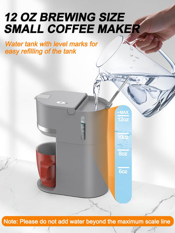 Karosie tecla única para preparar café rápido y cómodo