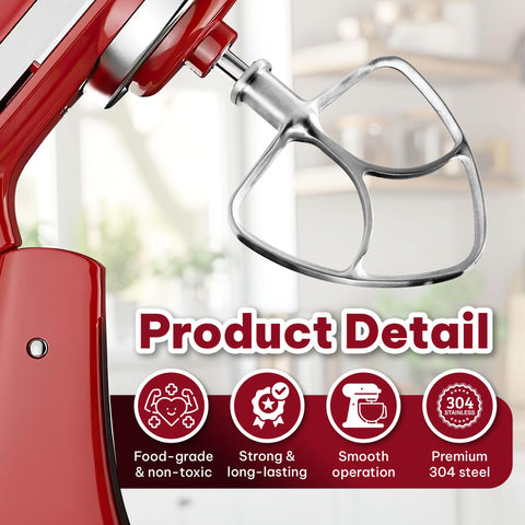 Karoxy pala para KitchenAid, cabezal inclinable, uso versátil en la cocina.