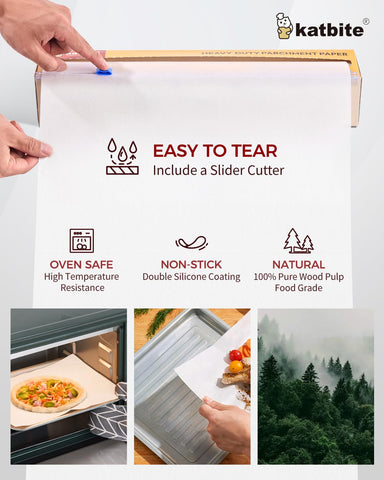 Papel Katbite resistente al calor para usos múltiples en cocina.