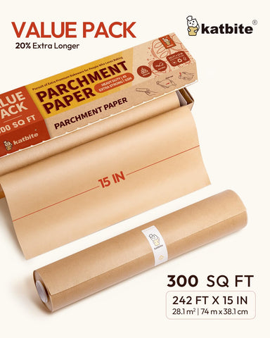 Katbite pergamino alta resistencia 45gsm para mayor durabilidad.