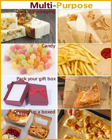 Katbite uso-multi-proposito, ideal para envolver, hornear y packaging de regalos.