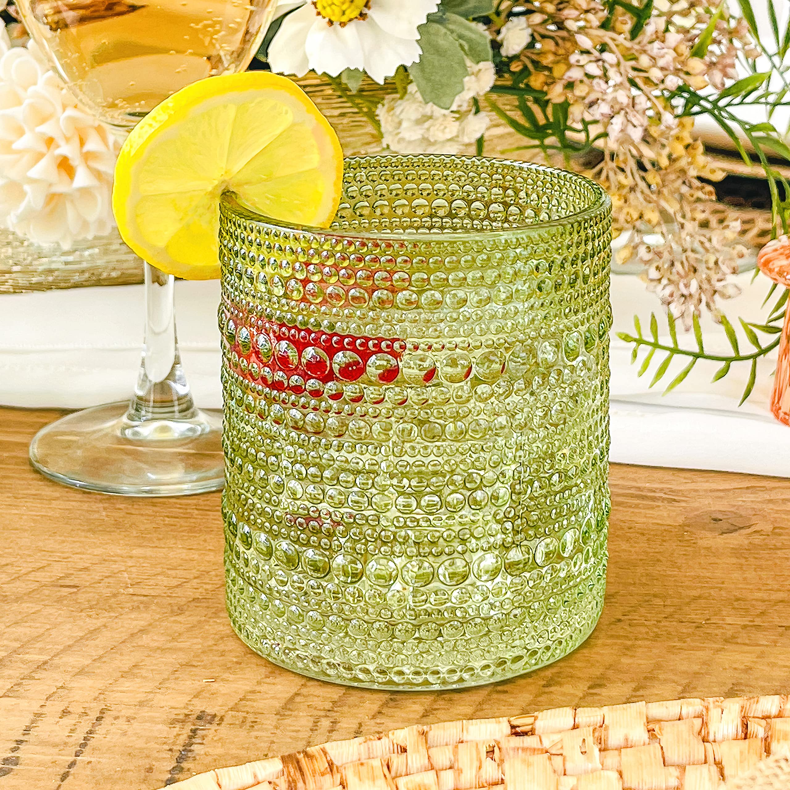 Vaso Kate Aspen verde salvia, combina con arreglos florales para centro de mesa
