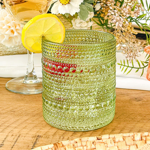 Vaso Kate Aspen verde salvia, combina con arreglos florales para centro de mesa