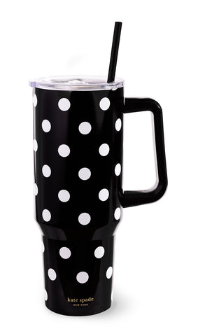kate spade new york 40 onzas con asa mantiene bebidas a la temperatura ideal