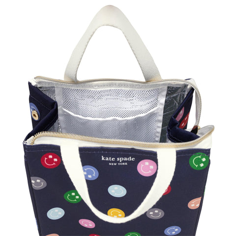 kate spade new york bolsa almuerzo mujer bolsillo almacenamiento para snacks y utensilios