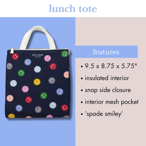 kate spade new york bolsa almuerzo mujer diseño resistente para uso diario