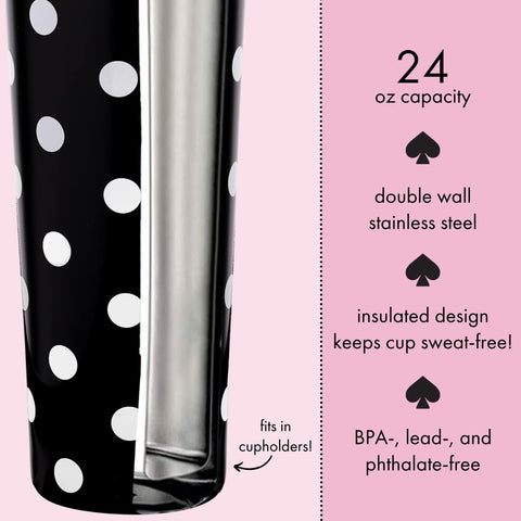 kate spade new york tapa con cierre deslizante para un transporte limpio.