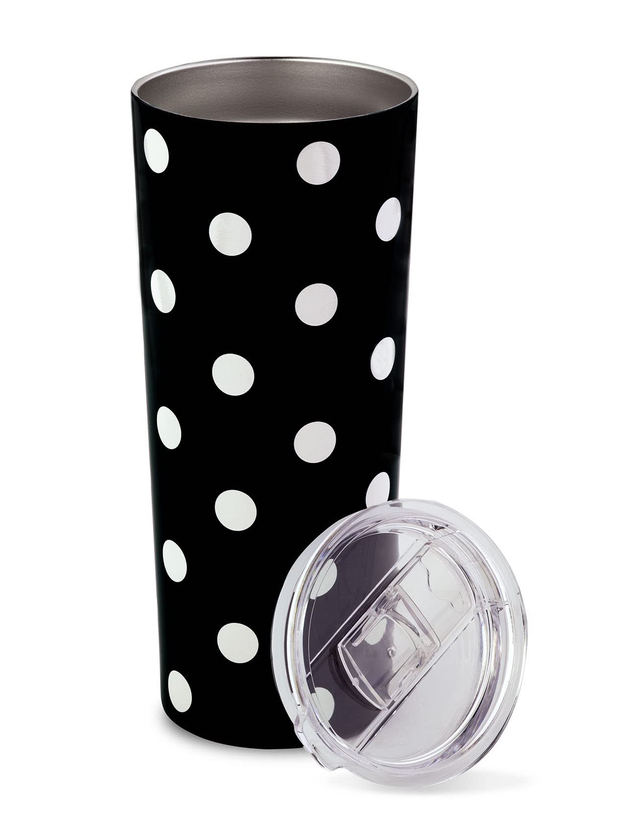 kate spade new york taza 24oz insulada doble pared para conservar calor o frío.