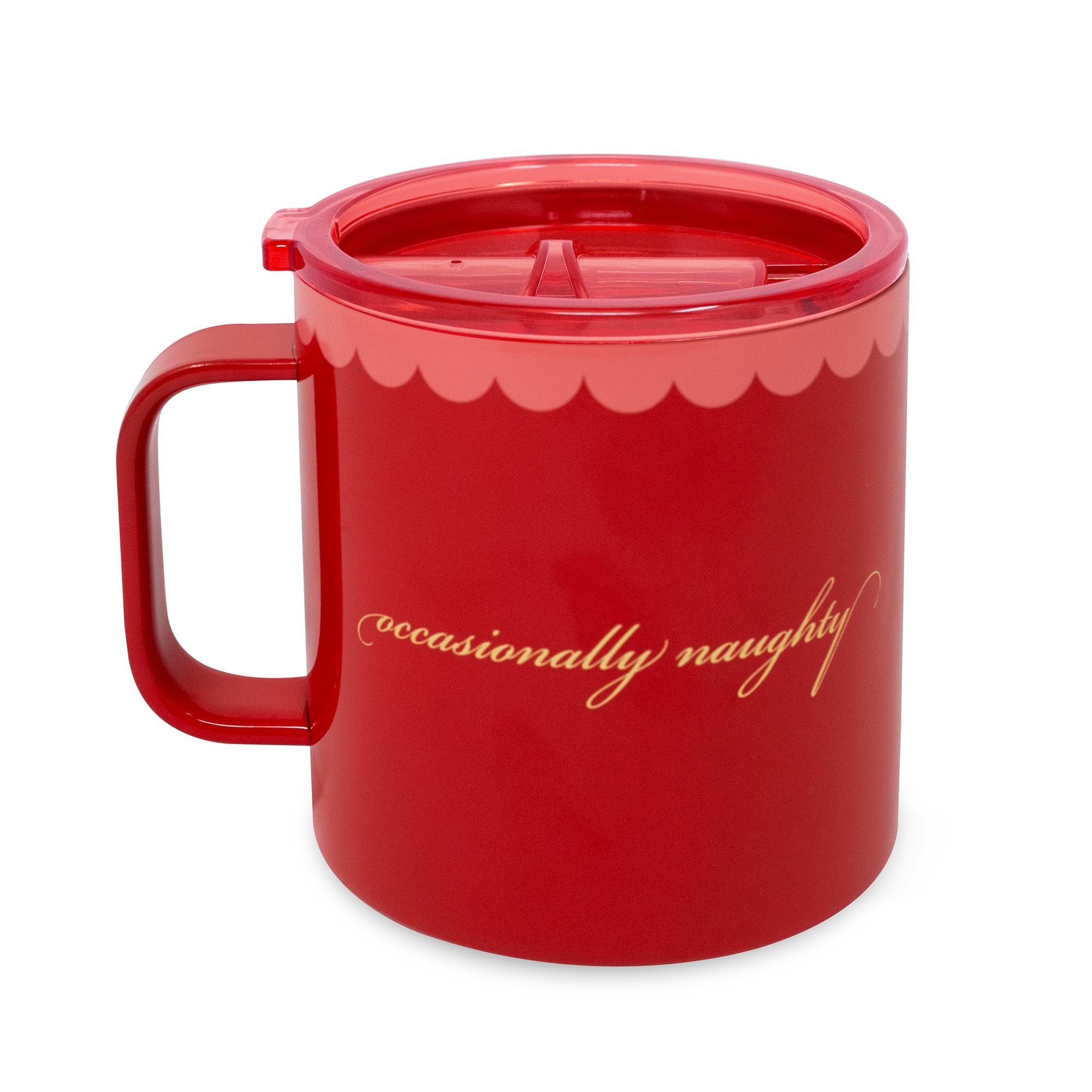 kate spade new york taza aislada de doble pared, mantiene la bebida estable y caliente o fría